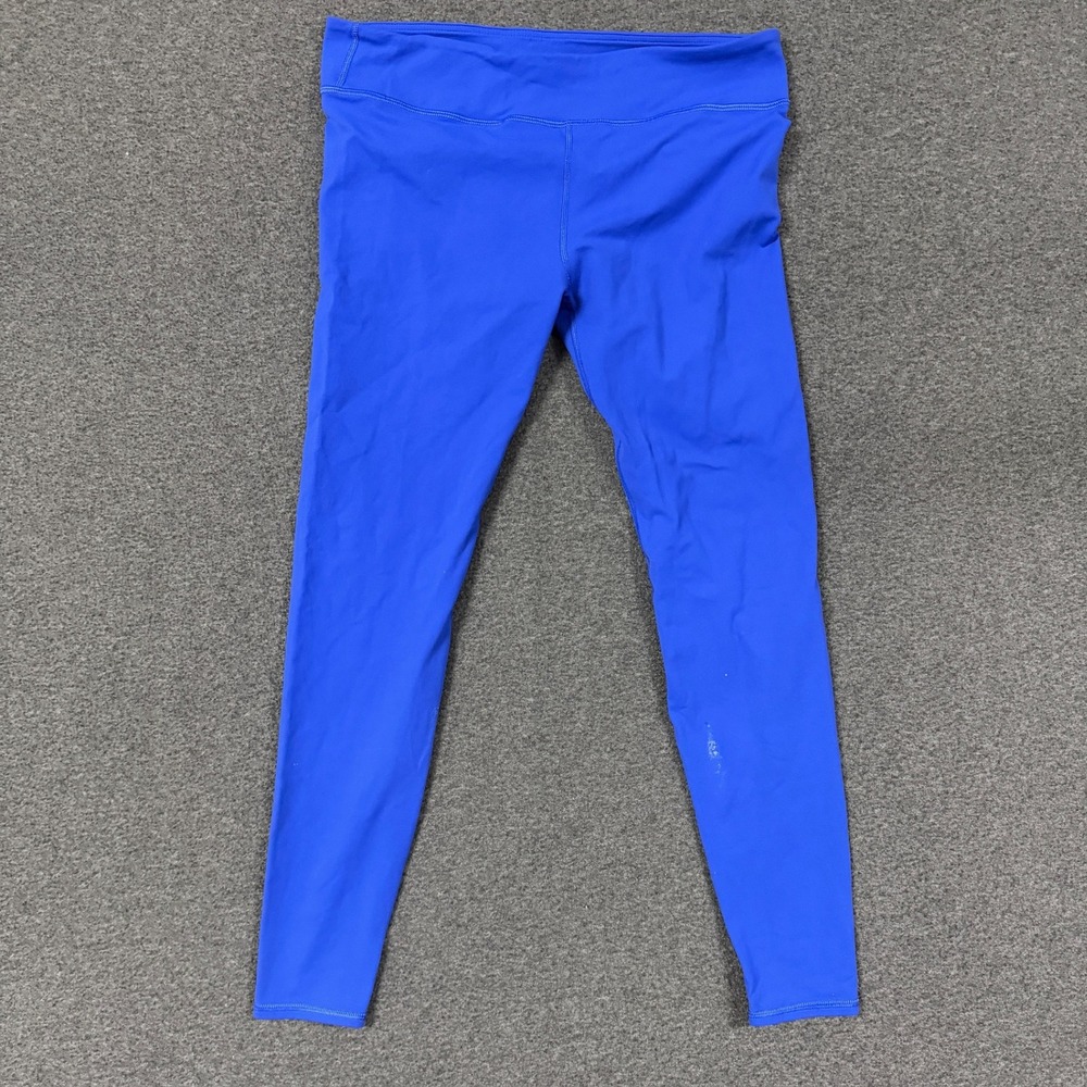 Modern Fabletics Leggings Womens L Blue Good Activewear Compression Yoga